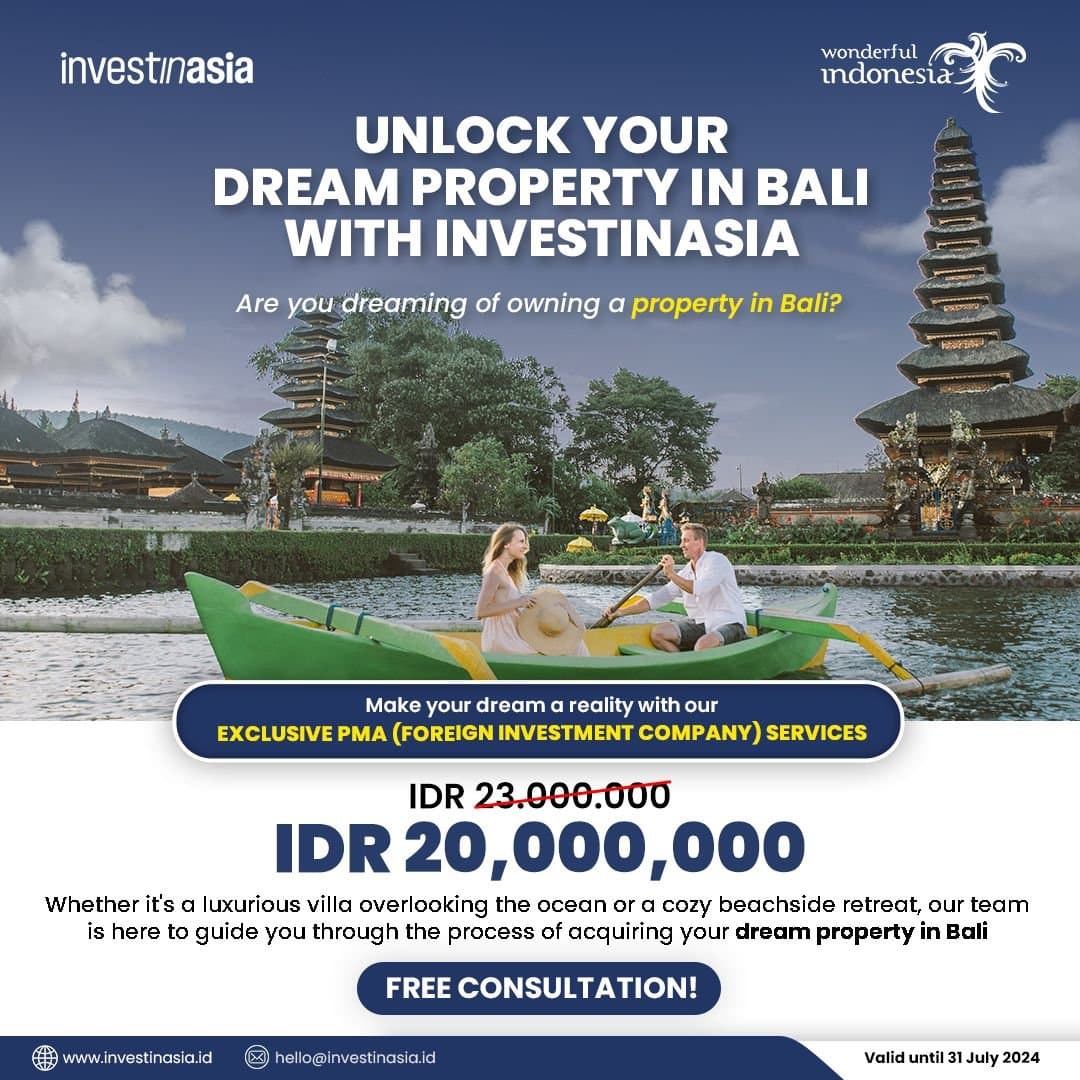 Bali property promotion by InvestinAsia